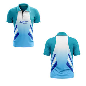 Camiseta de críquet sublimada de buena calidad, con diseño personalizado, material elástico y duradero, para adultos. - Product Image 3