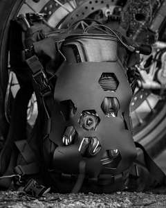 Sac de réservoir de <span class=keywords><strong>moto</strong></span>, sac à dos, bagages de voyage, sac à eau séparé, sac de sport, système Molle, convient à la plupart des cadres de sport d'aventure, polyester - Product Image 6