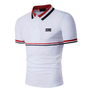 Diseño personalizado 100% algodón para hombre para polos tipo sólido con el último patrón y logotipo personalizado para ropa informal - Product Image 1