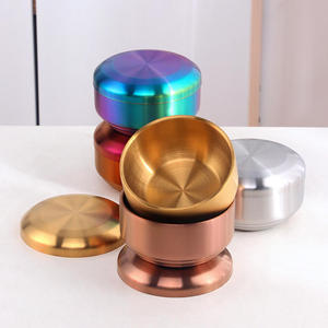 Stylish metal serving bowl for home hotel restaurant dining <b>table</b> with premium durable construction - Product Image 4