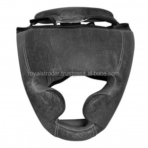 Protector de cabeza de cara completa para deportes de adultos con logotipo personalizado, protector de piel sintética ajustable para Boxeo/MMA, protectores cálidos para piernas, protección de impresión - Product Image 1