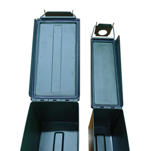 Boîte de rangement en acier robuste et étanche pour munitions, outils de chasse, aventures en plein air, trousses d'urgence et protection de matériel à long terme - Product Image 2