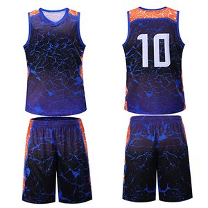 High Quality Lightweight Plus Size <b>Printed</b> Moisture-Wicking Breathable Basketball Uniform Wholesale Unisex High Quality - Product Image 1