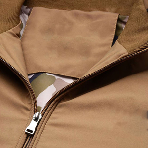 แจ็กเก็ตบอมเบอร์สำหรับผู้ชายพิมพ์ลายแบบกำหนดเองคุณภาพสูงแจ็กเก็ตและเสื้อโค้ทสำหรับผู้ชายสำหรับฤดูใบไม้ร่วงและฤดูหนาว - Product Image 6