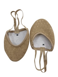 Zapatillas de Gimnasia Rítmica Unisex - Zapatillas de Ballet Suaves con Parte Superior de Microfibra, Medio Talón, Empaque Personalizado, Diseño 2023 - Product Image 1