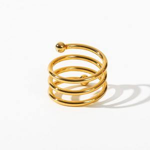 Anneaux de serviette de couleur or, design personnalisé, vente en gros d'usine, fabricant indien - Product Image 2