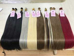 Paquets de cheveux humains vierges en vrac de luxe, cheveux vierges non transformés à cuticule alignée - Product Image 6