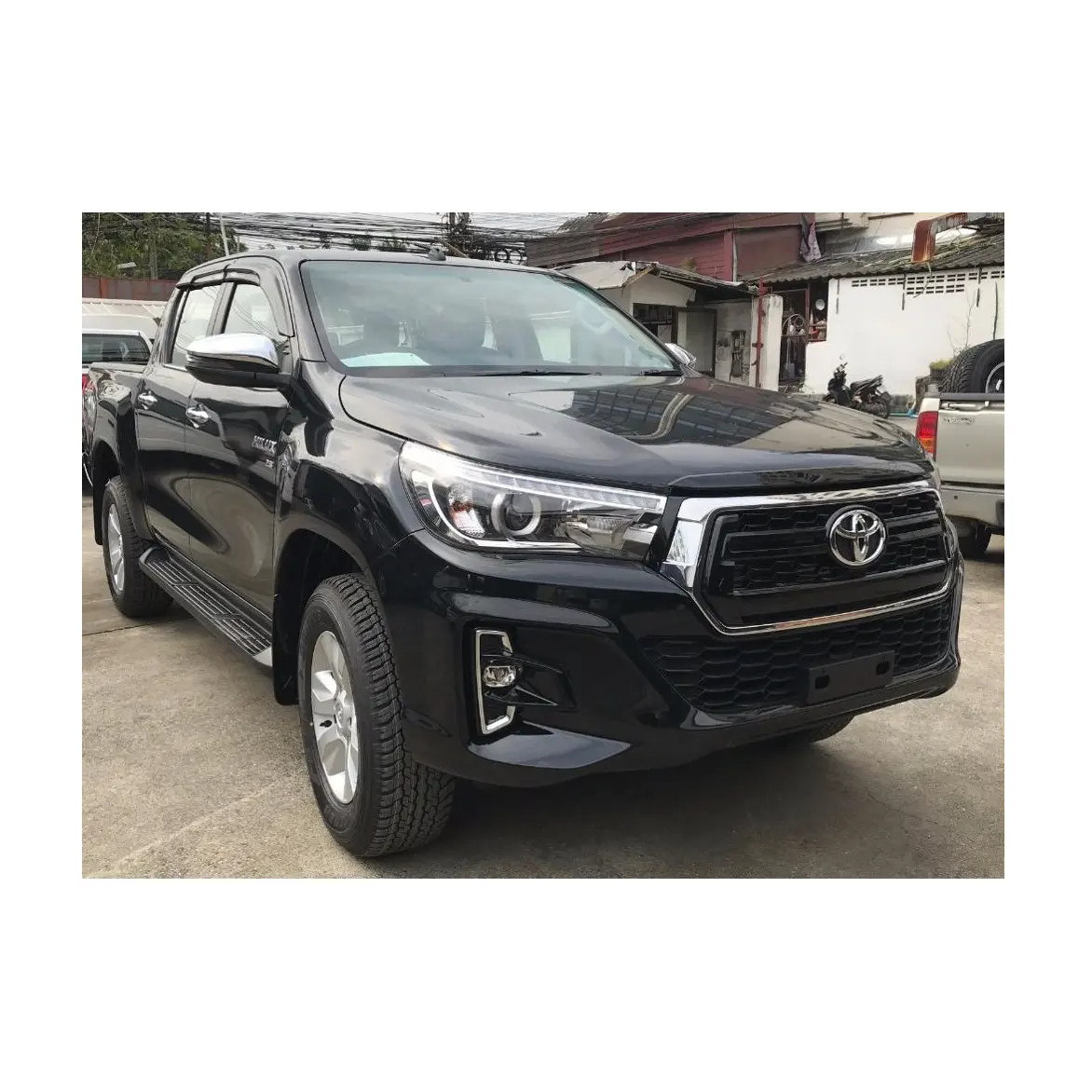 Coche híbrido automático barato 2017 de segunda mano usado Toyota hilux camioneta derecha/izquierda coche a la venta