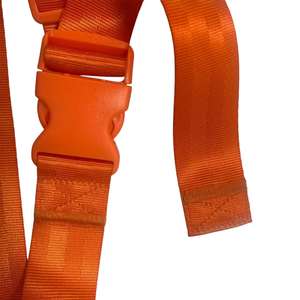 Ceintures de flag football orange avec drapeaux détachables, équipement d'entraînement et de jeu durable, taille du drapeau 5,0x42cm, MOQ à partir de 5 ensembles - Product Image 3