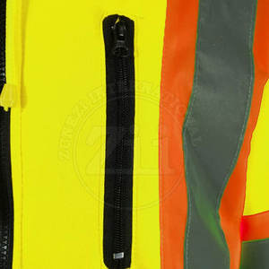 เสื้อฮู้ดสะท้อนแสง LED กันน้ำมาตรฐาน ANSI Class 1 พร้อมไฟแฟลชเพื่อความปลอดภัย ขนาดใหญ่พิเศษ ระบายอากาศได้ดี สวมใส่สบาย เหมาะสำหรับกีฬาและงานด้านความปลอดภัย - Product Image 5