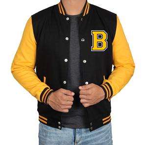 Veste de baseball universitaire pour hommes Veste de baseball d'hiver pour hommes Plus 100% laine Vestes d'université avec logo personnalisé - Product Image 2