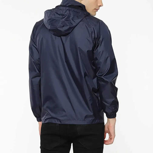 Veste de pluie design solide veste coupe-vent veste de printemps coupe-vent sport de haute qualité pour hommes - Product Image 4