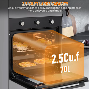 Horno Eléctrico Empotrable de 24 Pulgadas, 2.5 Cu.Ft, 3000W, 240V, con 8 Modos - Product Image 3