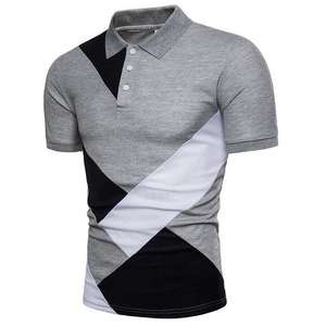 OEM Custom Polo <b>Shirt</b> for Men Breathable Cotton Polyester <b>T</b>-<b>Shirts</b> Short Sleeve Casual Wear Polo <b>Shirts</b> - Product Image 3