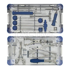 Juego ortopédico de alta calidad con soporte de aguja y herramientas de bloqueo de hueso incluido juego ortopédico quirúrgico - Product Image 2