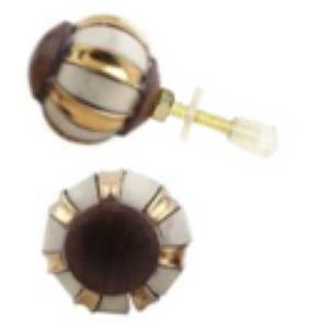 Modern Brass Resin Drawer <b>Door</b> Cabinet Knobs Pull Handle <b>for</b> Bedroom Home Office Kitchen Wardrobe Dresser Bathroom Living Room - Product Image 2