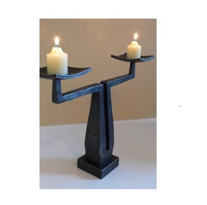 Premium Modern <b>Gold</b> Plated Aluminum Candle Holder for Christmas Lighting & <b>Bedroom</b> Decoration Elegant Metal Candelabra - Product Image 5