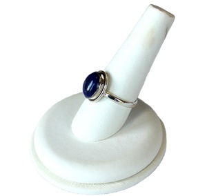 Natural <b>Lapis</b> <b>Lazuli</b> Everyday <b>Ring</b> Bezel Setting Women Party Customizable OEM Channel Technology Boutique Band Style - Product Image 6