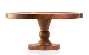 Nouveau support à gâteau en bois forme ronde pour gâteau Desserts fruits outil de service support à gâteau pour anniversaire et événements de mariage outils - Product Image 5