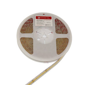 Tira de Luz LED de 10W, Blanco Frío/Neutro, IP65, DC 24V, COB, 320 LED, Bajo Voltaje, 100 Lm/W, Flexible, para Iluminación Decorativa Interior y Exterior - Product Image 1