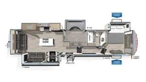 Nuevo 2026 F-o-r-e-s-t R-i-v-e-r Campsite E-l-i-t-e 36-R-F - Product Image 2