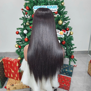 Pelucas de Cabello Humano Virgen Natural, Transparentes HD 4X4 5X5 13X4, Sin Pegamento, Encaje Suizo, Doble Trama, Peluca de Lujo Lacia - Product Image 5