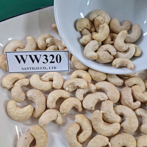 Usine de confiance noix de cajou W320 noyau Kaju Badam SANTIGO Vietnam W320 noix de cajou OEM, emballage ODM - Product Image 1