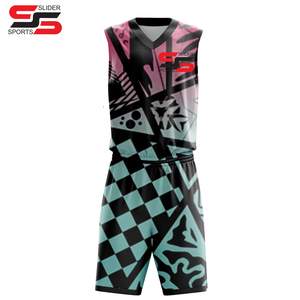 Design unique personnalisé qualité haut de gamme pas cher sublimation séchage rapide maillot de basket-ball uniforme hommes imprimer OEM personnalisé - Product Image 5
