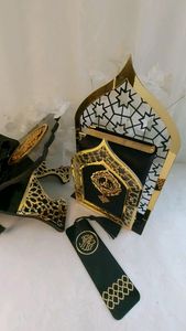 Juego de 3 murales de metal islámico Ayatul Kursi Wall Art Mural musulmán Decoración y Corán Mural - Product Image 5