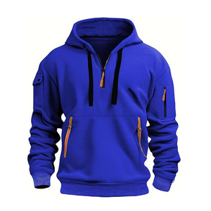 Venta caliente HeavyWeight fleece blanded Hoodie Jogger Custom Logo Embossing Hood Sudadera Hoodies para hombres Custom - Product Image 1