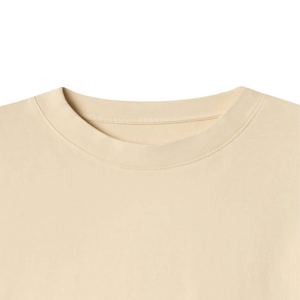 เสื้อยืดคอกลมลำลองผู้ชายโอเวอร์ไซส์ผ้าเทอร์รี่เฮฟวี่เวท - Product Image 4