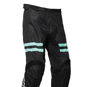 Pantalon de moto pour homme en cuir véritable coupe-vent grande taille, couleur et logo personnalisés, vente en gros directe d'usine OEM - Product Image 6