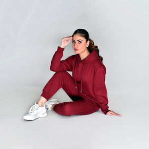 Survêtement à capuche respirant élégant pour femmes de qualité supérieure vêtements de sport confortables pour la course à pied et les vêtements décontractés série Zapper - Product Image 6