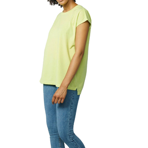 Premium Quality Women's Outdoor Short Sleeve <b>Round</b> Neck T-Shirts OEM Custom Designed Knitted Fabric Clothing For Women - Product Image 3