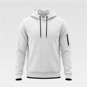 Sudadera con Capucha Extra Grande para Hombre, 80% Algodón, 20% Poliéster, Bordado Chenille Personalizado, Ropa Urbana, Sudadera con Capucha Personalizada en Color - Product Image 1