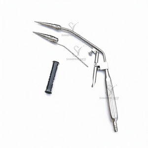 Ligateur d'aspiration d'hémorroïdes McGivney en acier inoxydable allemand de qualité supérieure avec 100 bandes d'hémorroïdes en Silicone - Product Image 1