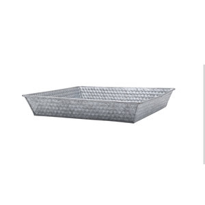 Logo personnalisé martelé meilleure qualité plateau en aluminium en gros prix pour hôtel usage domestique - Product Image 4