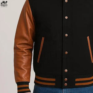 Chaqueta Universitaria Nueva para Hombre, Precio Económico, Estilo Urbano, Chaqueta Universitaria Clásica para Hombre en Venta, Hecha en Pakistán - Product Image 2