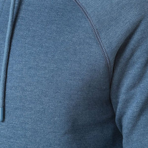 Sweat-shirt à capuche unisexe en gros pour l'hiver 2026, décontracté, uni, teint, 100% coton, imperméable, respirant, avec logo personnalisé - Product Image 2