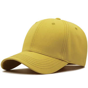 Últimas gorras de béisbol de moda de color sólido para los hombres al por mayor Personalización Casual Sports Street Style Headwear Precio barato - Product Image 1