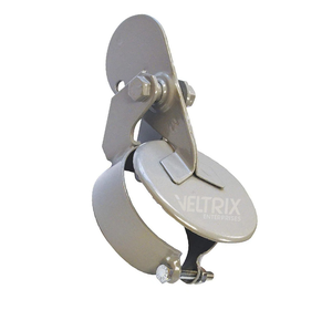 Silencieux d'échappement pour tracteur Massey Ferguson - 192791M1-B pour MF- 135 240 265 375 165 285 165 168 290 355 - Product Image 3