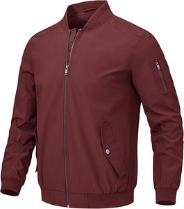Chaqueta bomber informal que ofrece un calor ligero, un diseño relajado y una apariencia limpia, adecuada para el uso diario y para combinar con otras prendas. - Product Image 6