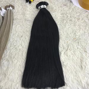 Hot Item Natural Straight Hair punta plana 100% Raw Hair Extensiones de cabello liso suave y sedoso de alta calidad - Product Image 3