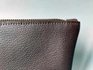 Petit sac à cosmétiques Pochette de maquillage en cuir imperméable Mini sac à monnaie de voyage LCB-0106 - Product Image 2