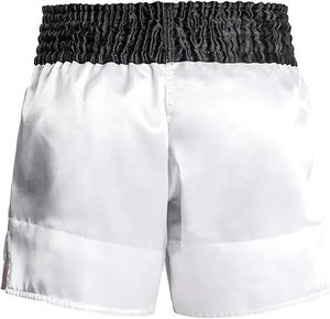 Pantalones Cortos de MMA Sublimados de Spandex/Poliéster Hechos a Medida, de Secado Rápido, Transpirables y de Ajuste Holgado para Entrenamiento de Kick Boxing y Muay Thai - Product Image 1