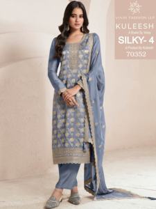 El traje de mujer tradicional étnico indio Salwar Kameez más vendido con Dupatta disponible a un precio asequible - Product Image 4