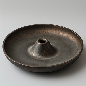 Juego de Quemadores de Incienso de Latón Dorado de Lujo, Superficie Lisa, Brillo Pulido Elegante, Duradero, Arte Moderno, Aromático Antiguo - Product Image 1