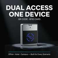 Lector de Control de Acceso con Código QR y Tarjeta RFID WCMI, Compatible con Wiegand 26/34 para Edificios de Oficinas, OEM ODM