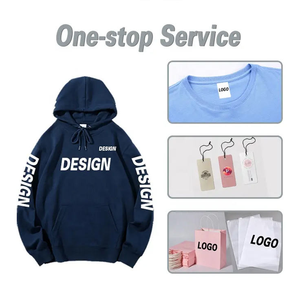 Sweat-shirt à capuche surdimensionné en molleton personnalisé 80% coton 20% polyester pour homme avec poche Impression personnalisée Broderie 380g - Product Image 6