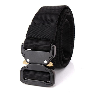 Ceinture en tissu de haute qualité au style unique, ceinture tactique élastique réglable pour homme avec couleur personnalisée - Product Image 4